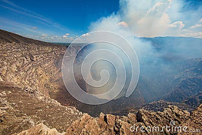 Masaya Volcano Stock Photo